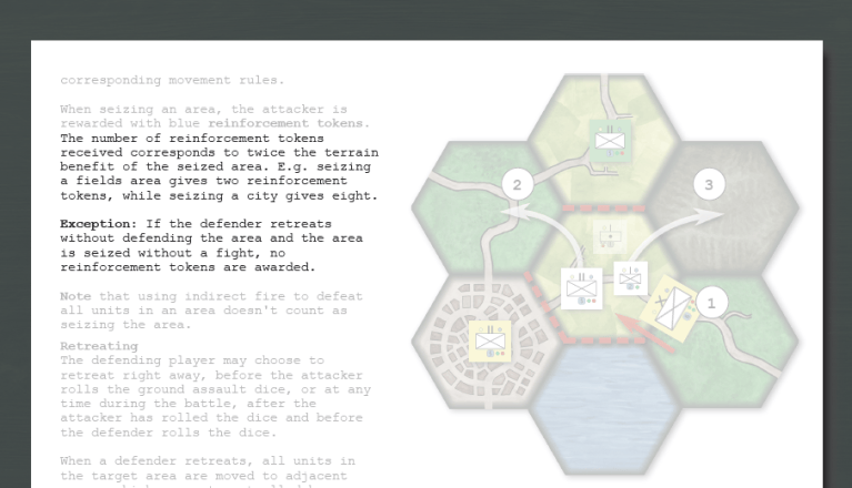 Rule Update Rrc Rule Update: More Reinforcement Tokens – Armed Conflict